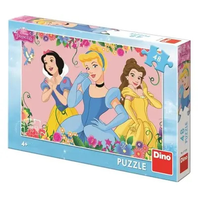 Puzzle Dino Rozkvetlé princezny 48 puzzle nové