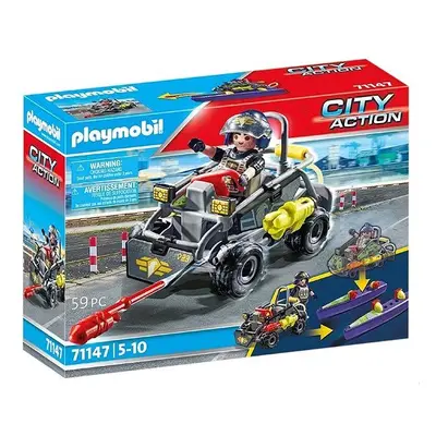 Stavebnice Playmobil 71147 Terénní čtyřkolka speciální jednotky