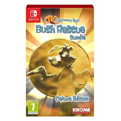 Hra na konzoli TY the Tasmanian Tiger HD: Bush Rescue Bundle: Deluxe Edition - Nintendo Switch