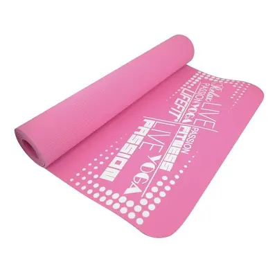 Jogamatka Lifefit Yoga Mat TPE růžová