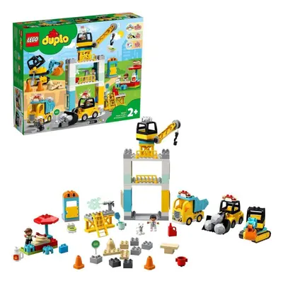 LEGO stavebnice LEGO® DUPLO® 10933 Stavba s věžovým jeřábem