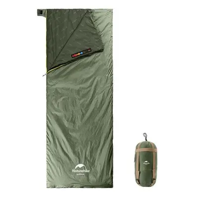 Spací pytel Naturehike zelený mini ultralight LW180 spací pytel vel. M