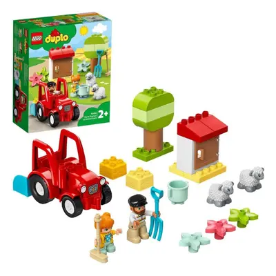 LEGO stavebnice LEGO® DUPLO® 10950 Traktor a zvířátka z farmy