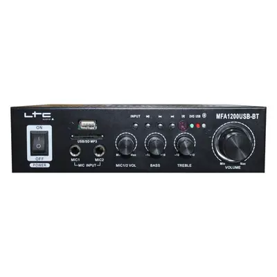 HiFi zesilovač LTC audio MFA1200USB-BT-BL