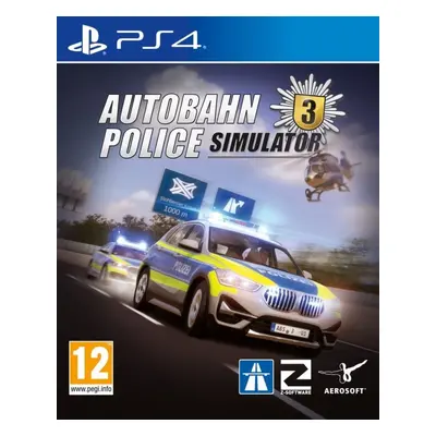 Hra na konzoli Autobahn - Police Simulator 3 - PS4