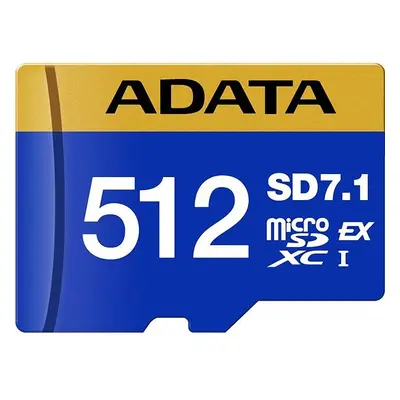 Paměťová karta ADATA MicroSDXC 512GB Premier Extreme