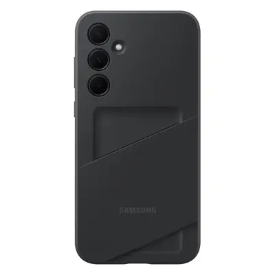 Kryt na mobil Samsung Galaxy A35 Zadní kryt s kapsou na kartu Black