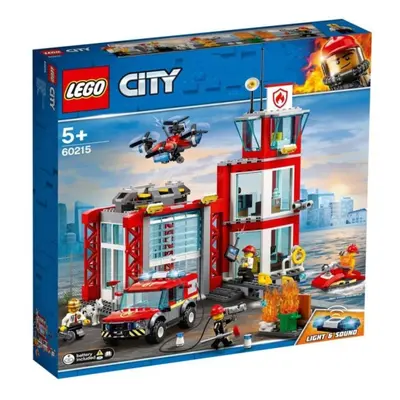 LEGO stavebnice LEGO City 60215 Hasičská stanice