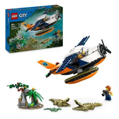 LEGO stavebnice LEGO® City 60425 Hydroplán na průzkum džungle