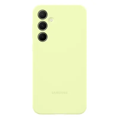 Kryt na mobil Samsung Galaxy A55 Silikonový zadní kryt Lime