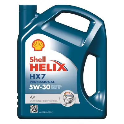 Motorový olej Shell HELIX HX7 Professional AV 5W-30 5l