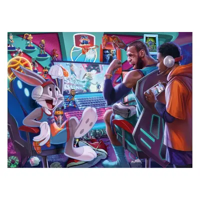 RAVENSBURGER Puzzle Space Jam: Herní konzole XXL 300 dílků