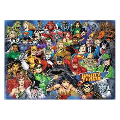 Puzzle Ravensburger 168842 Challenge Puzzle: DC Comics: Liga spravedlnosti 1000 dílků