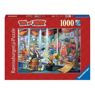 Puzzle Ravensburger puzzle 169252 Síň slávy Toma a Jerryho 1000 dílků