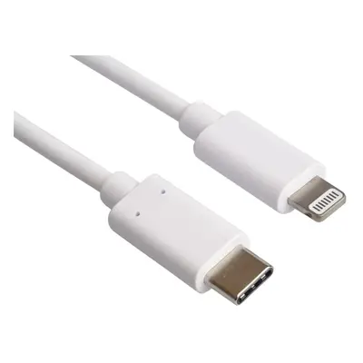 Datový kabel PremiumCord Lightning - USB-C USB nabíjecí a datový kabel MFi pro Apple iPhone/iPad, 1m
