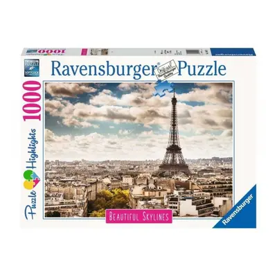 RAVENSBURGER Puzzle Paříž, Francie 1000 dílků