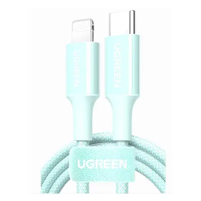 Datový kabel Ugreen USB-C to Lightning Cable 1m (Green)