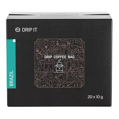 Káva Drip it Káva ve filtru Brazil Minas Gerais 20 x 10 g