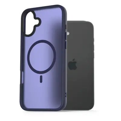 Kryt na mobil AlzaGuard Matte Case Compatible with Magsafe pro iPhone 16 Plus světle fialový