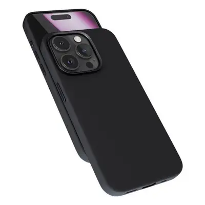 Kryt na mobil Epico Mag+ Silicone Pro kryt iPhone 16 Pro - černý