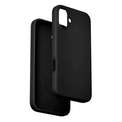 Kryt na mobil Vention Liquid Silicone Case for iPhone 16 Plus with MagSafe Black