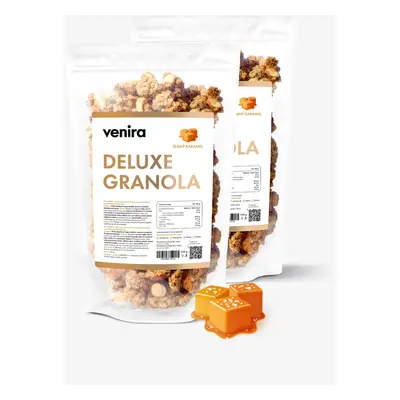 VENIRA deluxe granola, slaný karamel, 2 balení za lepší cenu