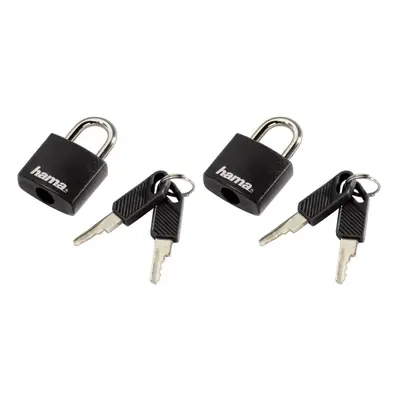 Hama luggage Lock, set of 2, black