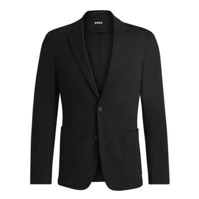 Slim-fit jacket in washable stretch fabric