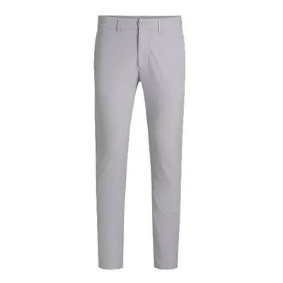 Slim-fit trousers in water-repellent stretch fabric