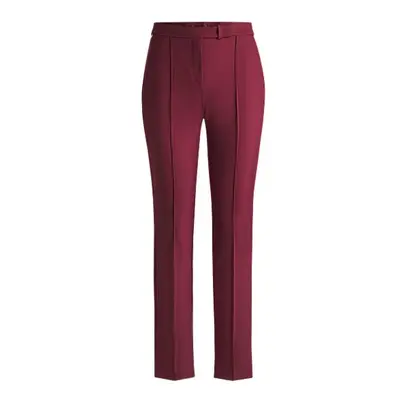 Skinny-leg trousers in performance-stretch fabric