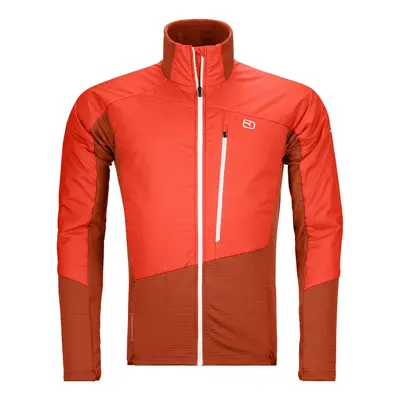 Ortovox bunda Westalpen Swisswool Hybrid Jkt cengia rossa