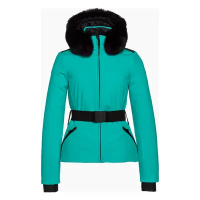 Goldbergh bunda Hida Faux Border Ski Jacket ice green