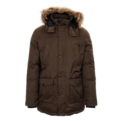 Guess pánská zimní bunda Ames Parka khaki 86836428