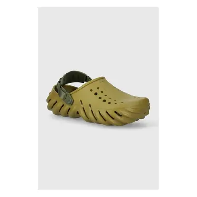 Pantofle Crocs X - (Echo) Clog pánské, zelená barva, 207937 90915190