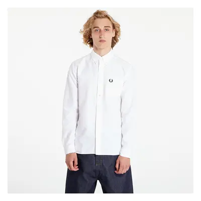 Košile FRED PERRY Oxford Shirt White L 95954896