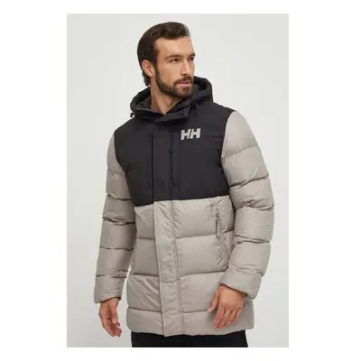 Sportovní bunda Helly Hansen ACTIVE PUFFY LONG JACKET béžová barva, 87025403