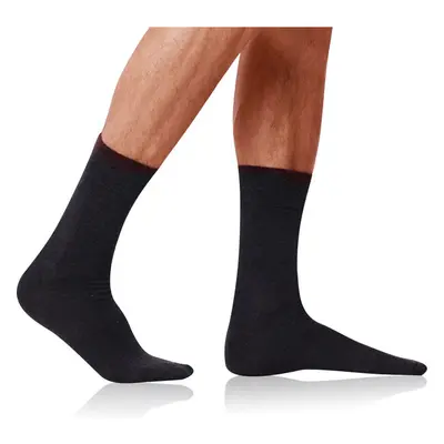 Tmavě šedé pánské ponožky Bellinda COTTON MAXX MEN SOCKS 91225118