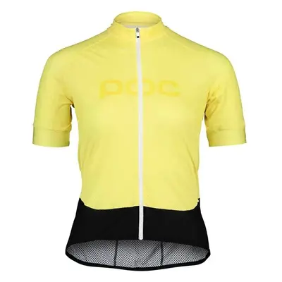 Cyklistický dres POC Essential Road Logo Jersey Sulfur Yellow 91915177