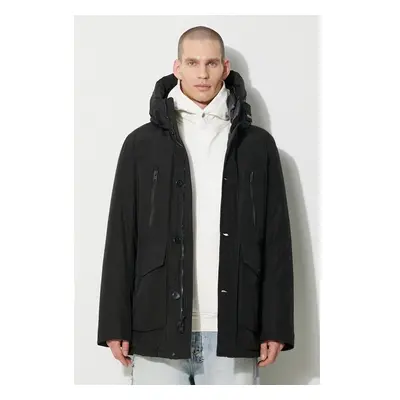 Péřová bunda Woolrich Ramar Arctic Parka pánská, černá barva, zimní, 89169175