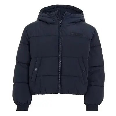 Dětská bunda Tommy Hilfiger tmavomodrá barva 86541128