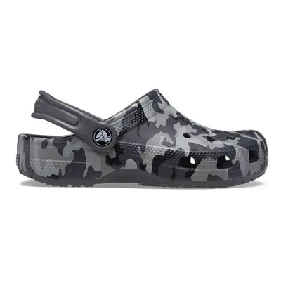 Chlapecké boty Crocs CLASSIC CAMO černá/šedá 81527573