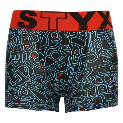 Dětské boxerky Styx art sportovní guma doodle (GJ1256) 4-5 let 83340427