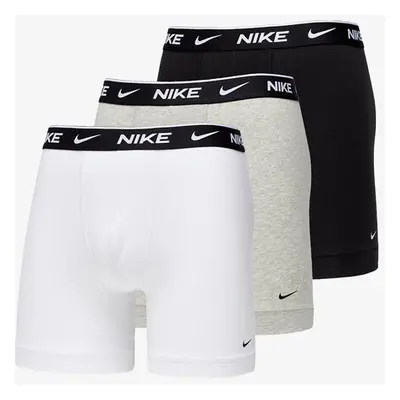 Boxerky Nike Dri-FIT Boxer Brief 3-Pack C/O Black/ Melange Grey/ White 78411717