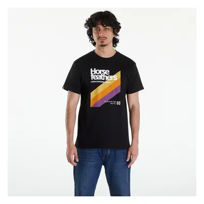 Tričko Horsefeathers Vhs T-Shirt Black 91814073