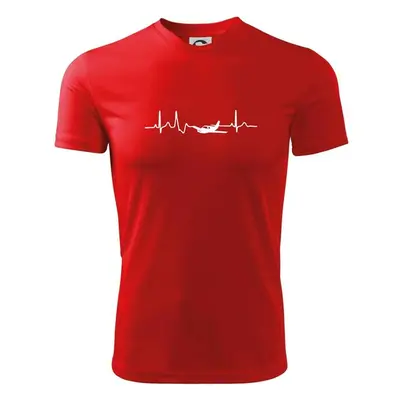 Myshirt.cz EKG letadlo - Pánské triko Fantasy sportovní (dresovina) - 100248884