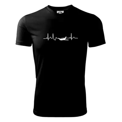 Myshirt.cz EKG letadlo - Pánské triko Fantasy sportovní (dresovina) - 100248882