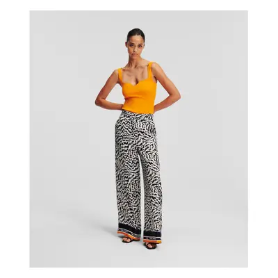 KALHOTY KARL LAGERFELD PJ WIDE LEG PANTS 92965761