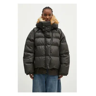 Péřová bunda Ottolinger Deconstructed Double Zip Puffer Jacket dámská, 100523763