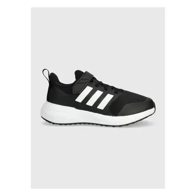 Dětské sneakers boty adidas FortaRun 2.0 EL K černá barva 89638460