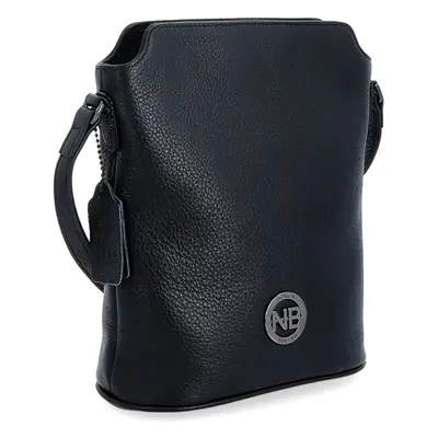 Kožená kabelka crossbody Noelia Bolger černá NB 3009 C 89457111